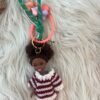 Burgundy Outfit Barbie Charm