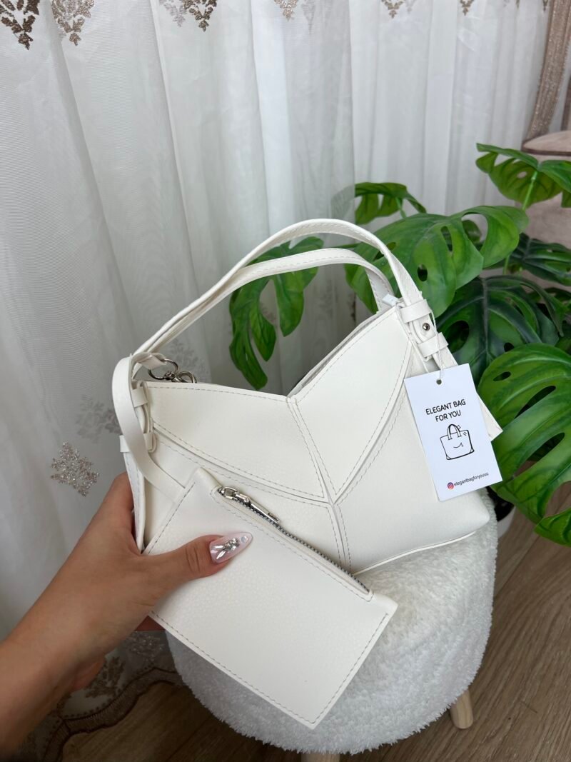 Rozana Creamy Bag + Wallet