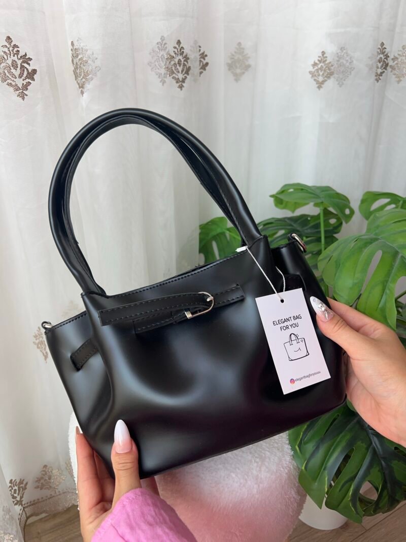 Blossom Black Bag