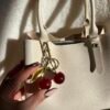 Red Small Cherry Charm