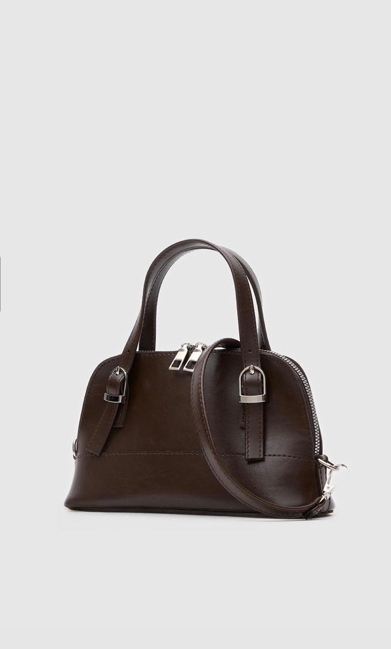 Ribbon Brown Bag