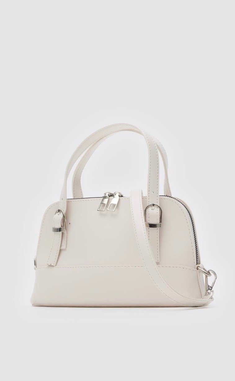 Ribbon Creamy Bag