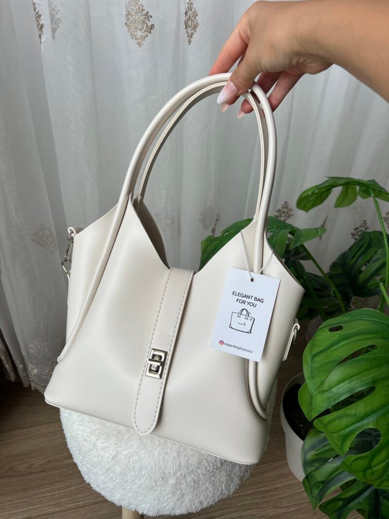 Cindy Creamy Bag + Purse