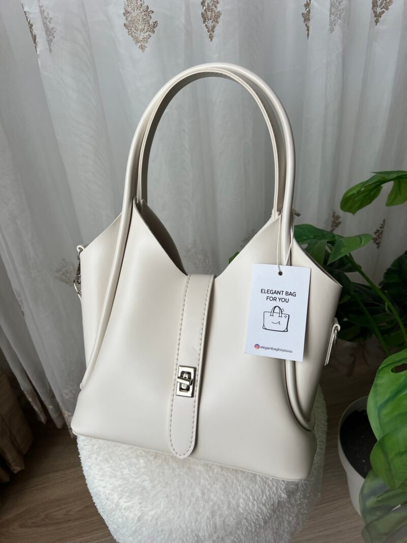 Cindy Creamy Bag + Purse