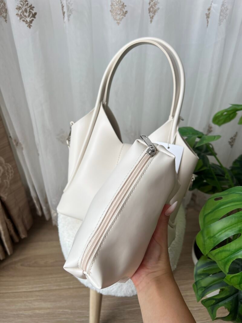 Cindy Creamy Bag + Purse