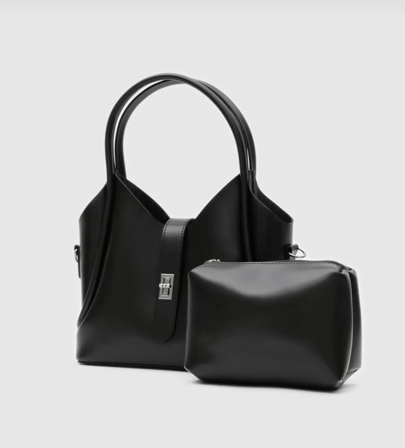 Cindy Black Bag + Purse