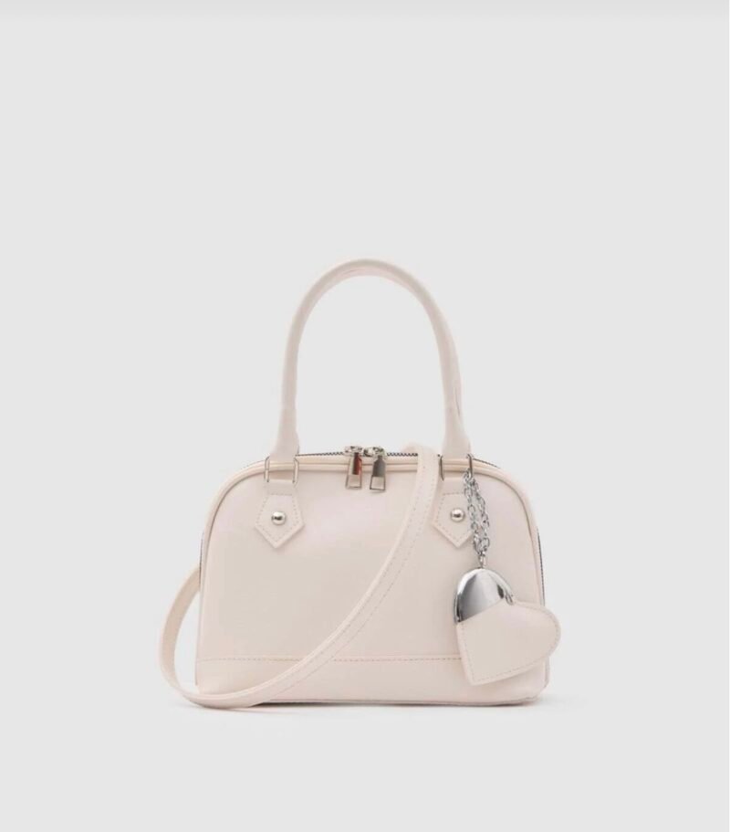 Stella Creamy Bag + Charm