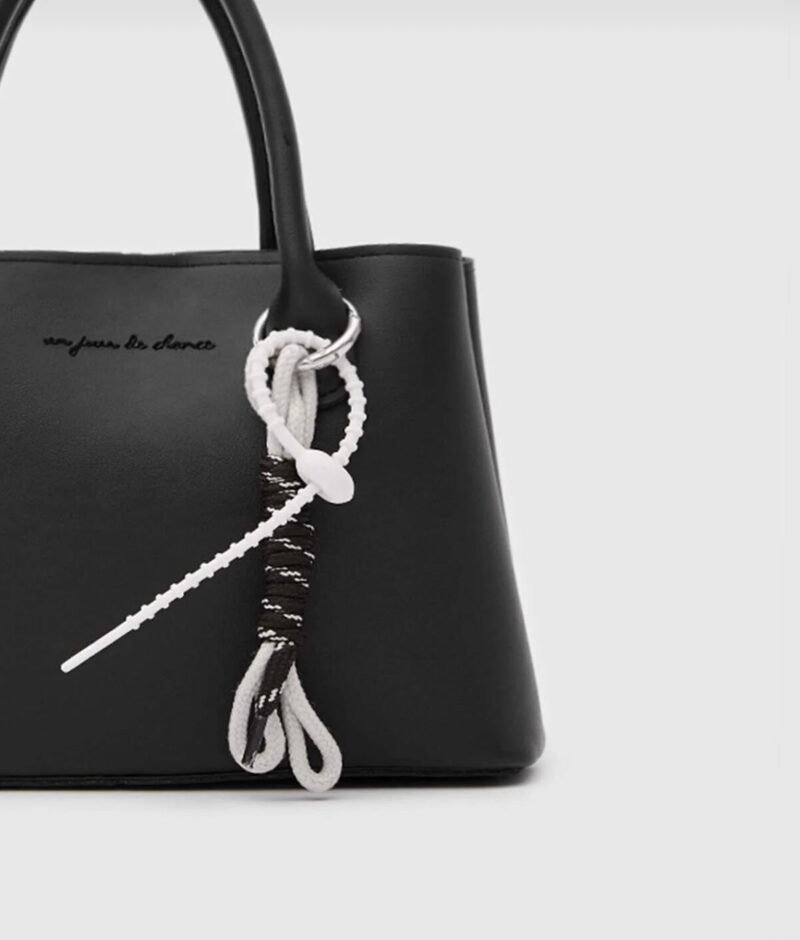 Zofy Black Bag + Charm