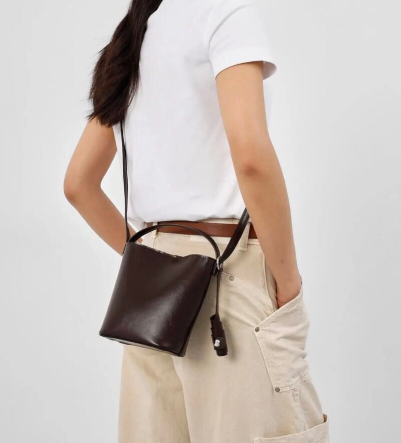 Candy Brown Bag + Charm