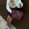 Etro Burgundy Bag