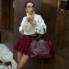 Etro Burgundy Bag