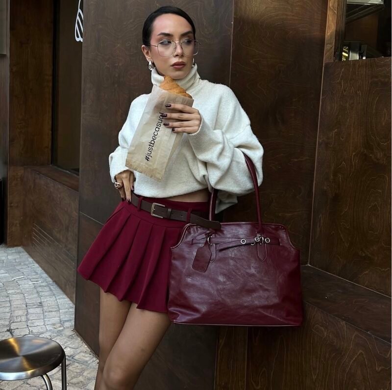 Etro Burgundy Bag