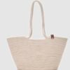 Dorena White Handmade Bech Bag