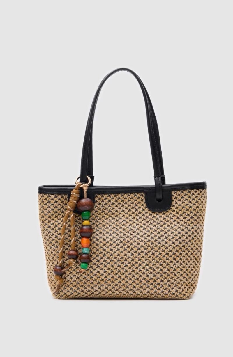 Roen Black Bag + Charm
