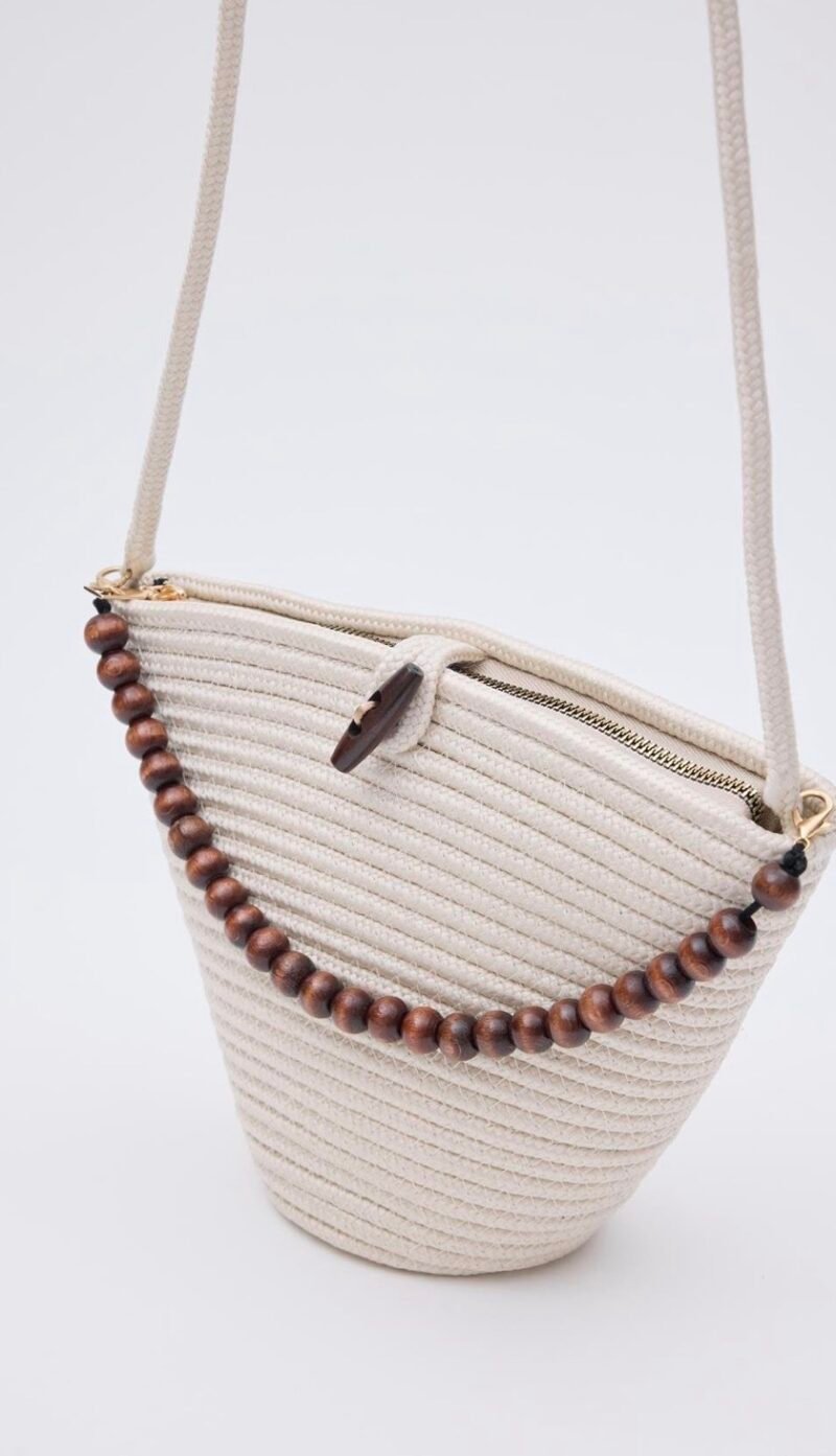 Piccolo White Handmade Bag