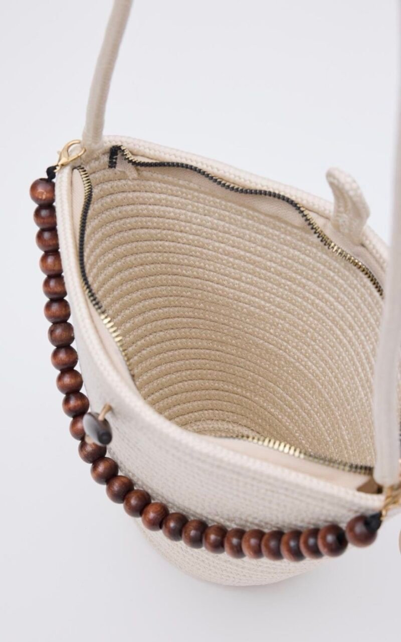 Piccolo White Handmade Bag