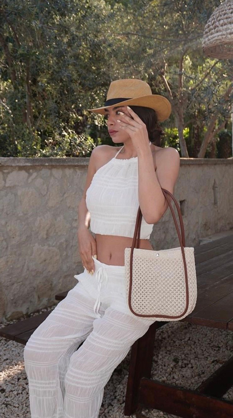 Palma Creamy Bag + Purse