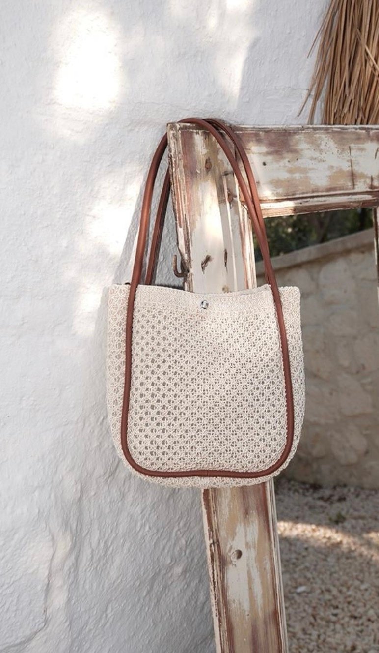 Palma Creamy Bag + Purse