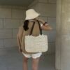 Fabri Creamy Beach Bag