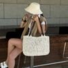 Fabri Creamy Beach Bag