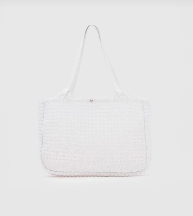 Fabri White Beach Bag