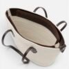 Viola White Wicker Bag