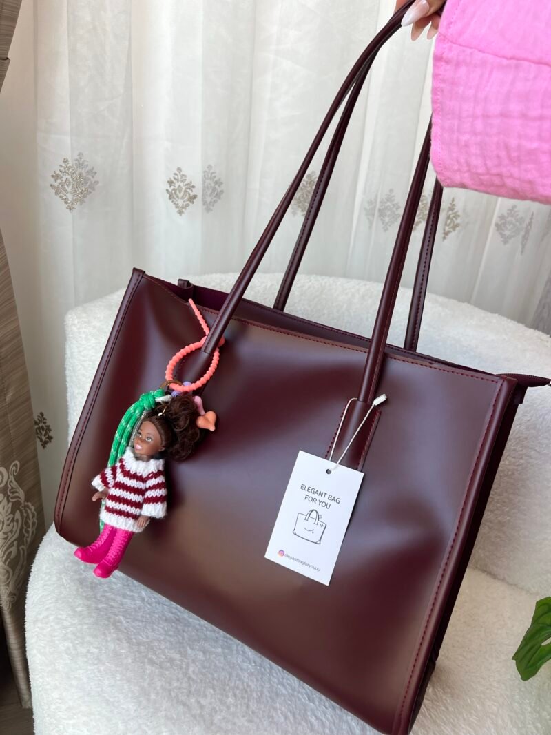 Paella Burgundy Bag