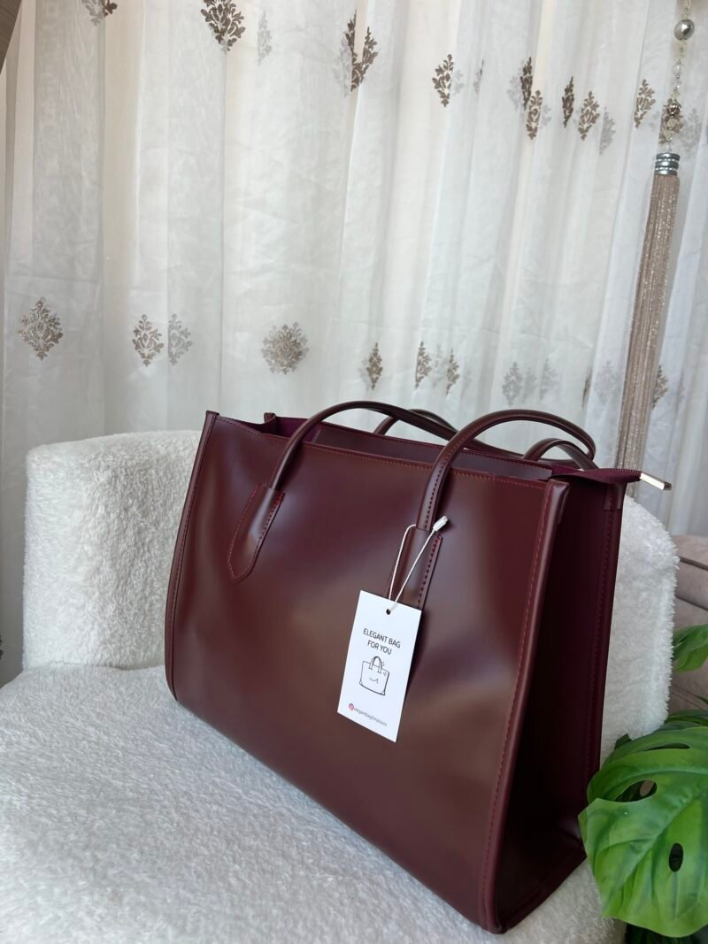 Paella Burgundy Bag