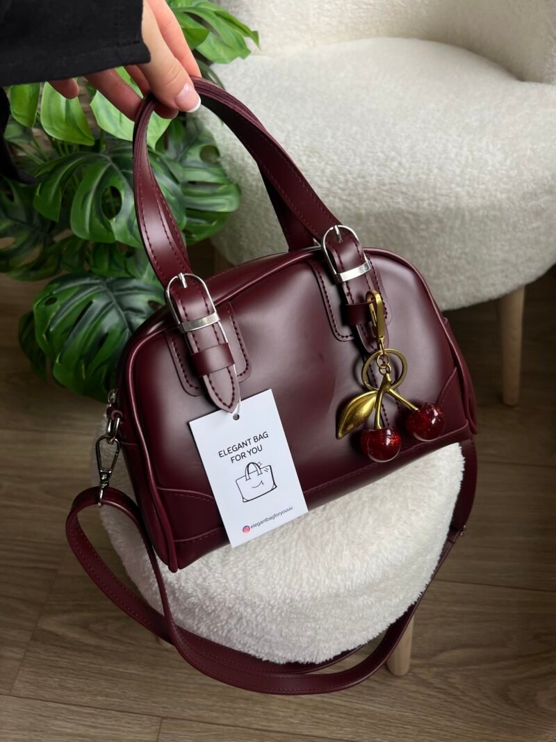 Martina Burgundy Bag