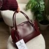 Ribbon Burgundy Bag