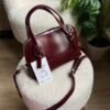Ribbon Burgundy Bag