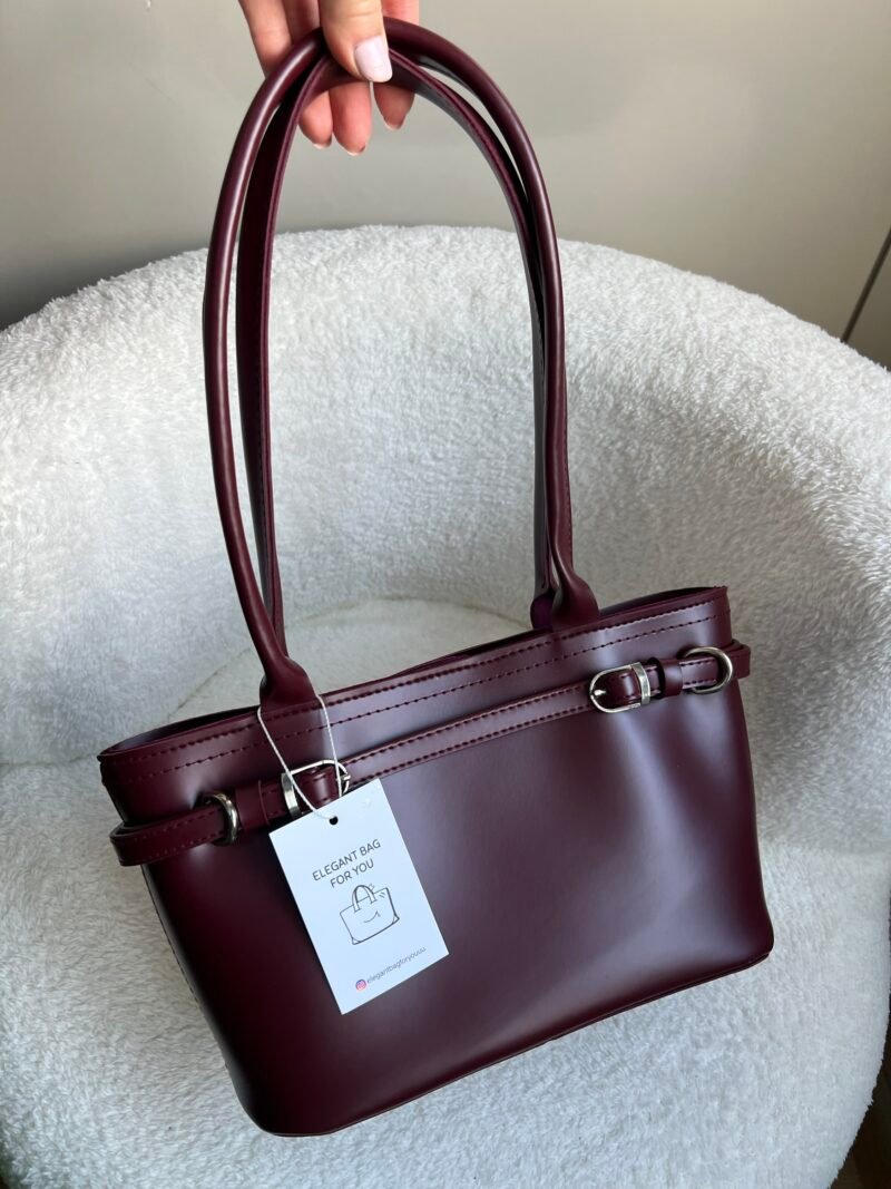 Glove Burgundy Bag