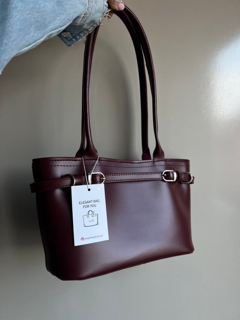 Glove Burgundy Bag