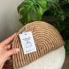 Clutchy Camel Wicker Hand-Bag