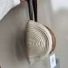 Clutchy White Wicker Hand-Bag