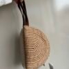 Clutchy Camel Wicker Hand-Bag