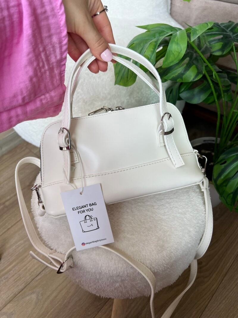 Ribbon Creamy Bag