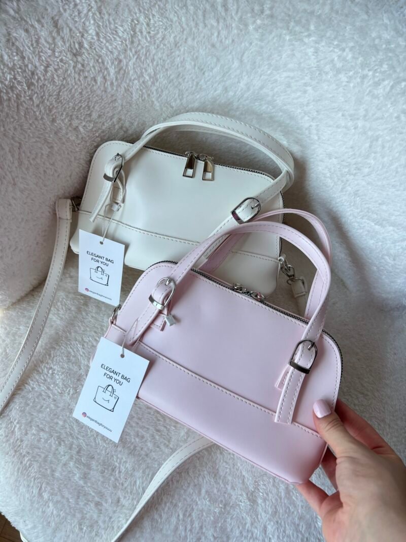 Ribbon Creamy Bag