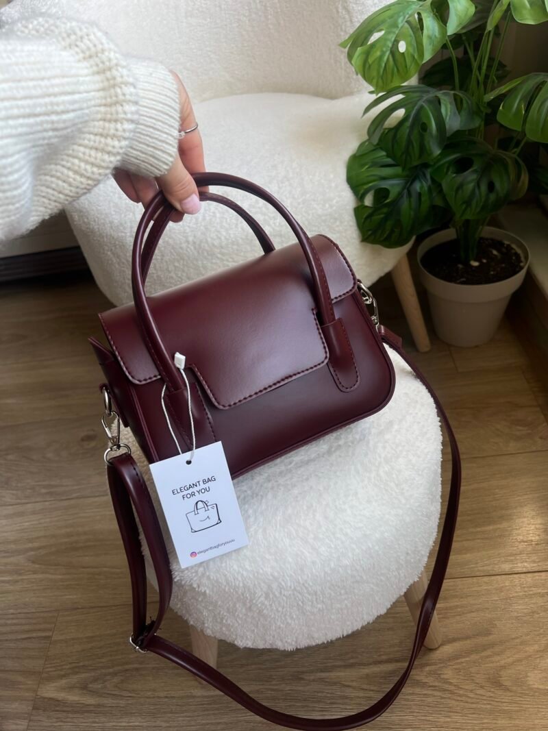 Dimple Burgundy Bag