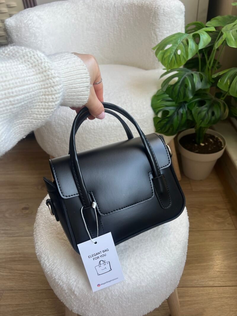 Dimple Black Bag
