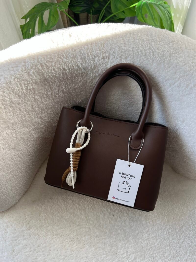 Zofy Brown Bag + Charm