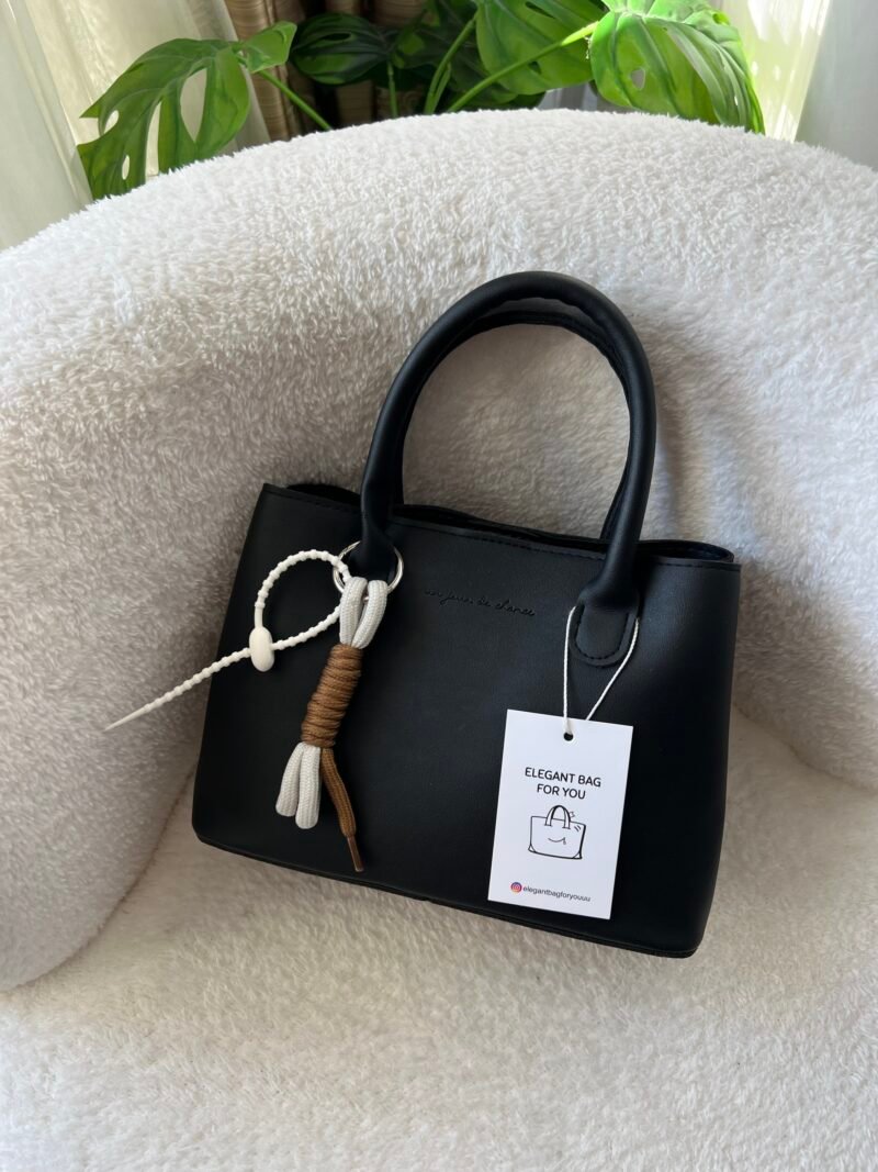 Zofy Black Bag + Charm