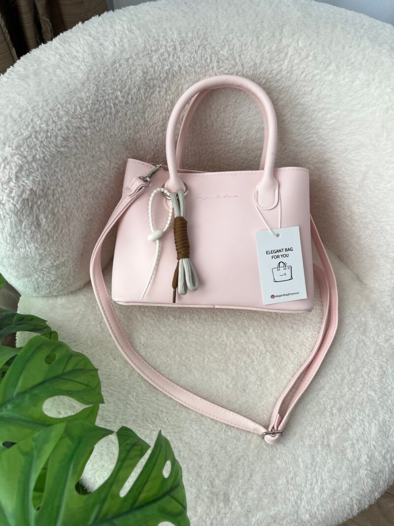 Zofy Baby Pink Bag + Charm