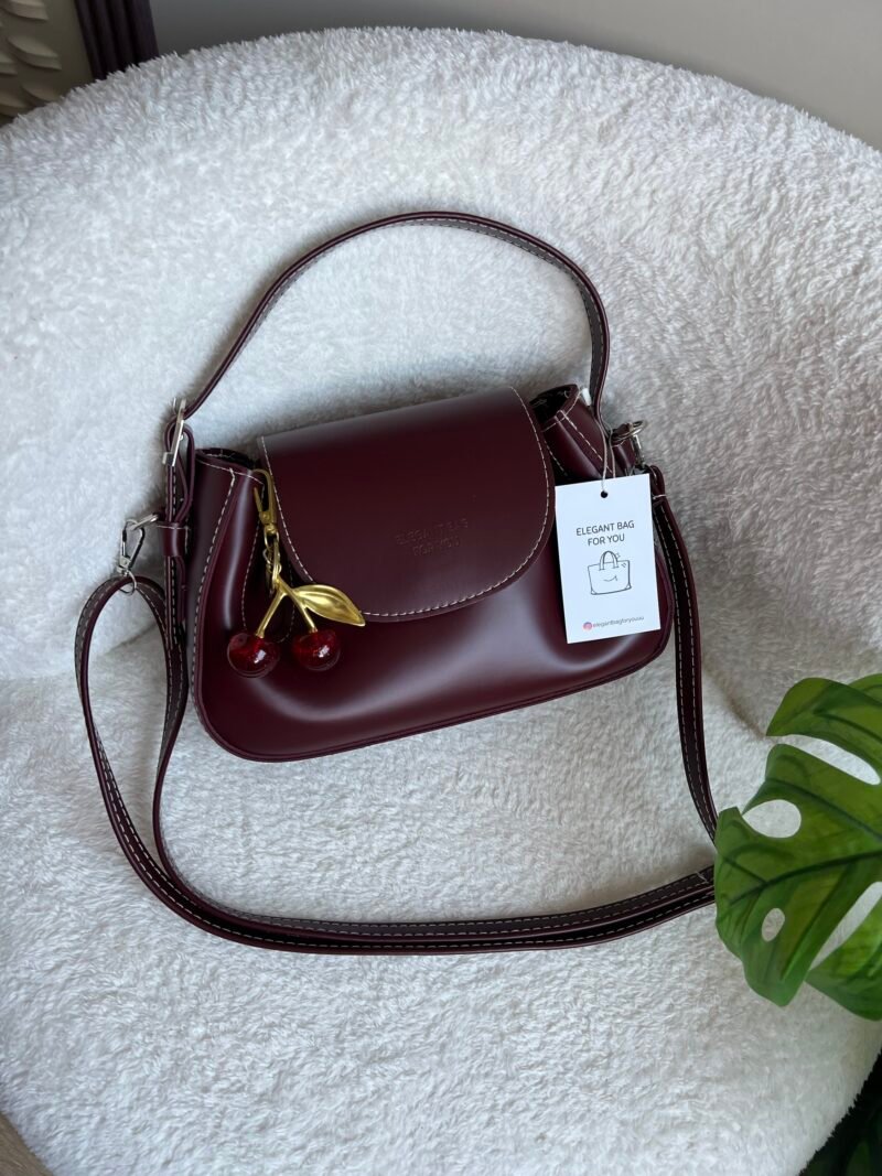 Lotus Burgundy Bag