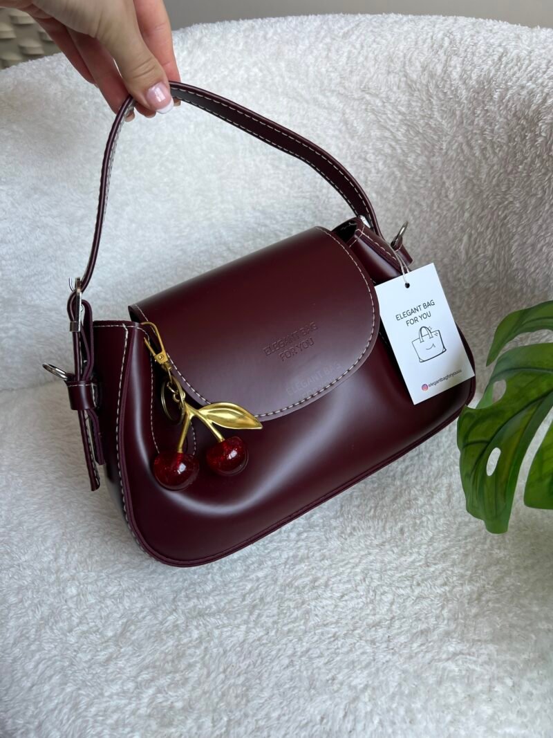 Lotus Burgundy Bag