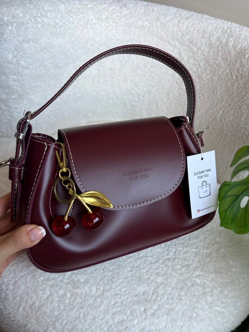 Lotus Burgundy Bag