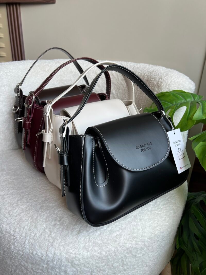 Lotus Black Bag