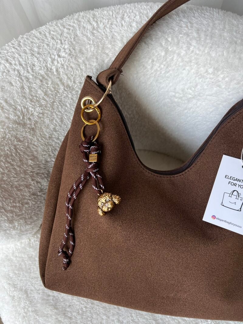 Willow Brown Bag + Charm