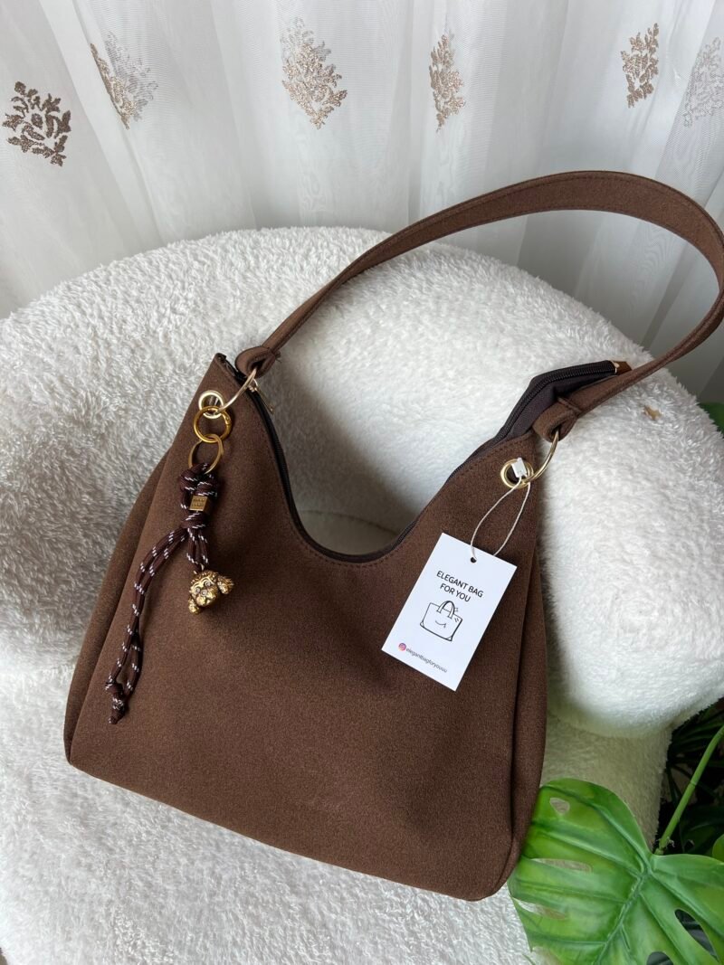Willow Brown Bag + Charm