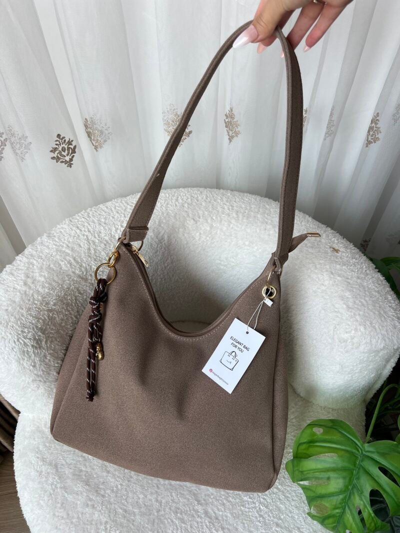 Willow Beige Bag + Charm